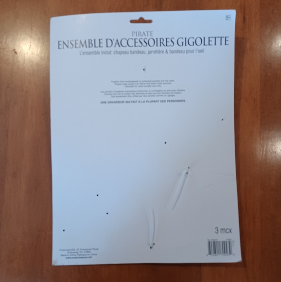 Pirate Wench Accessory Kit - Picture 6 of 6